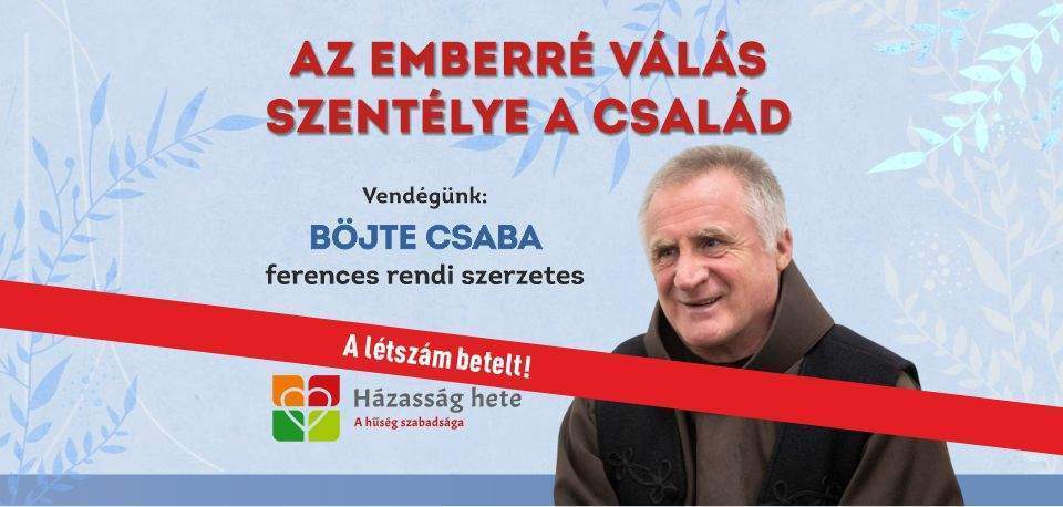 Az emberré válás szentélye a család