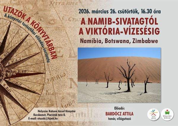 Utazók a könyvtárban - Namíbia, Botswana, Zimbabwe