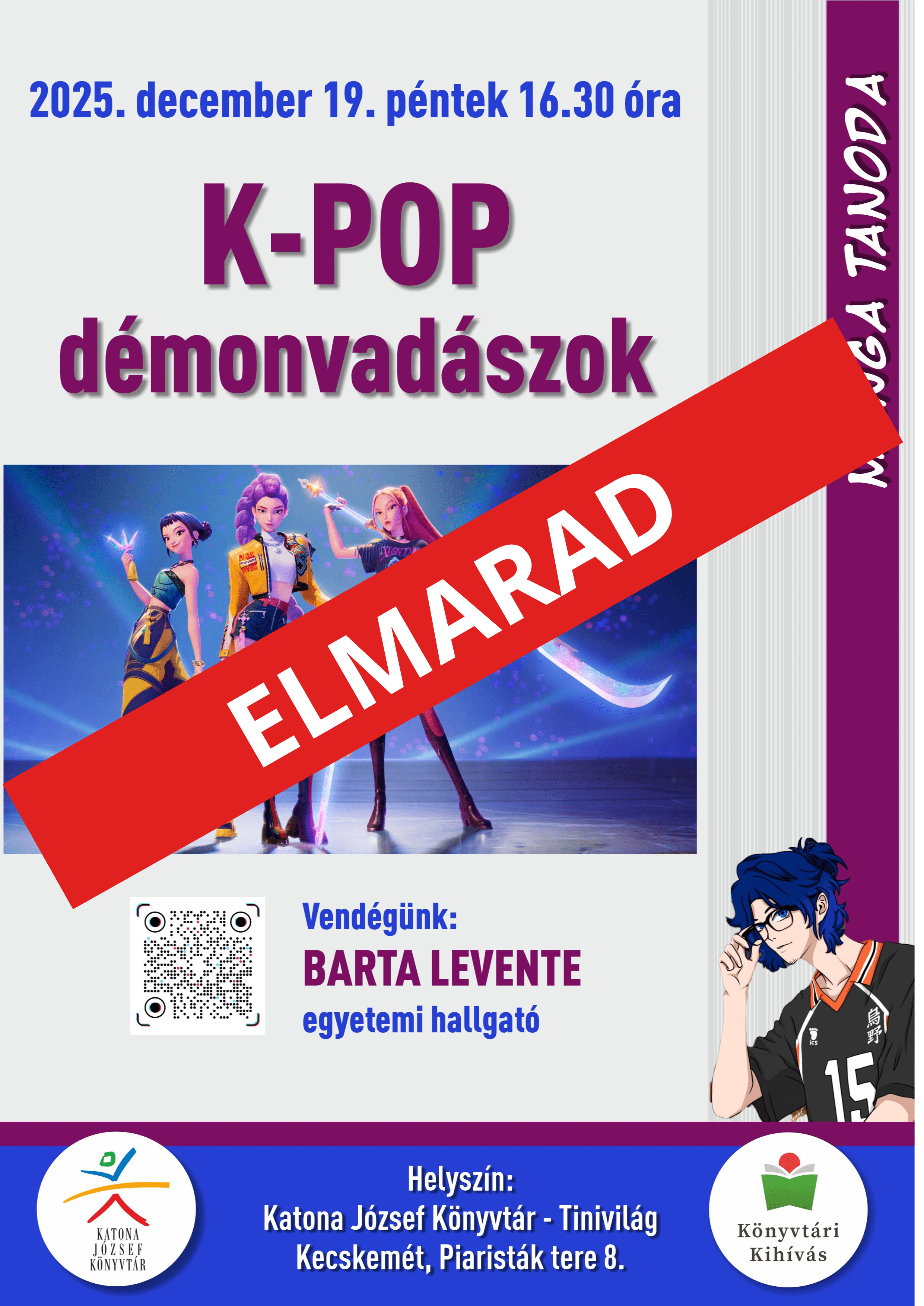 Manga Tanoda elmarad