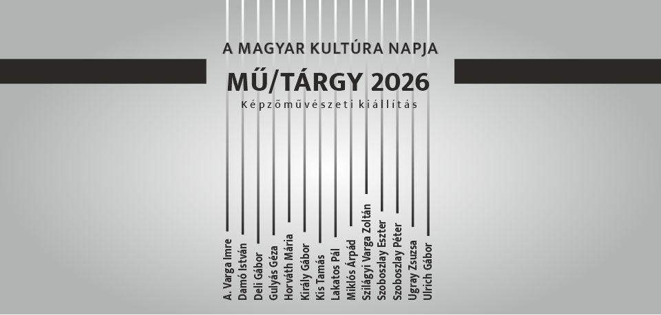 MŰ/TÁRGY 2026