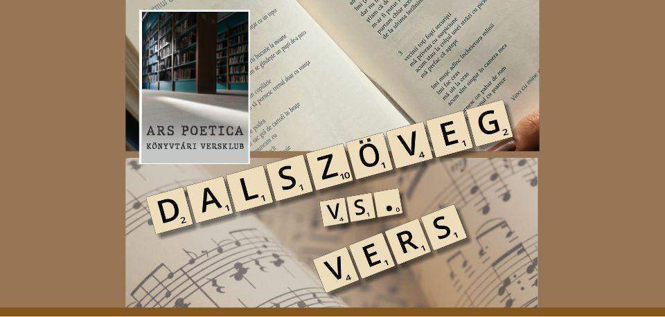 Ars poetica könyvtári versklub