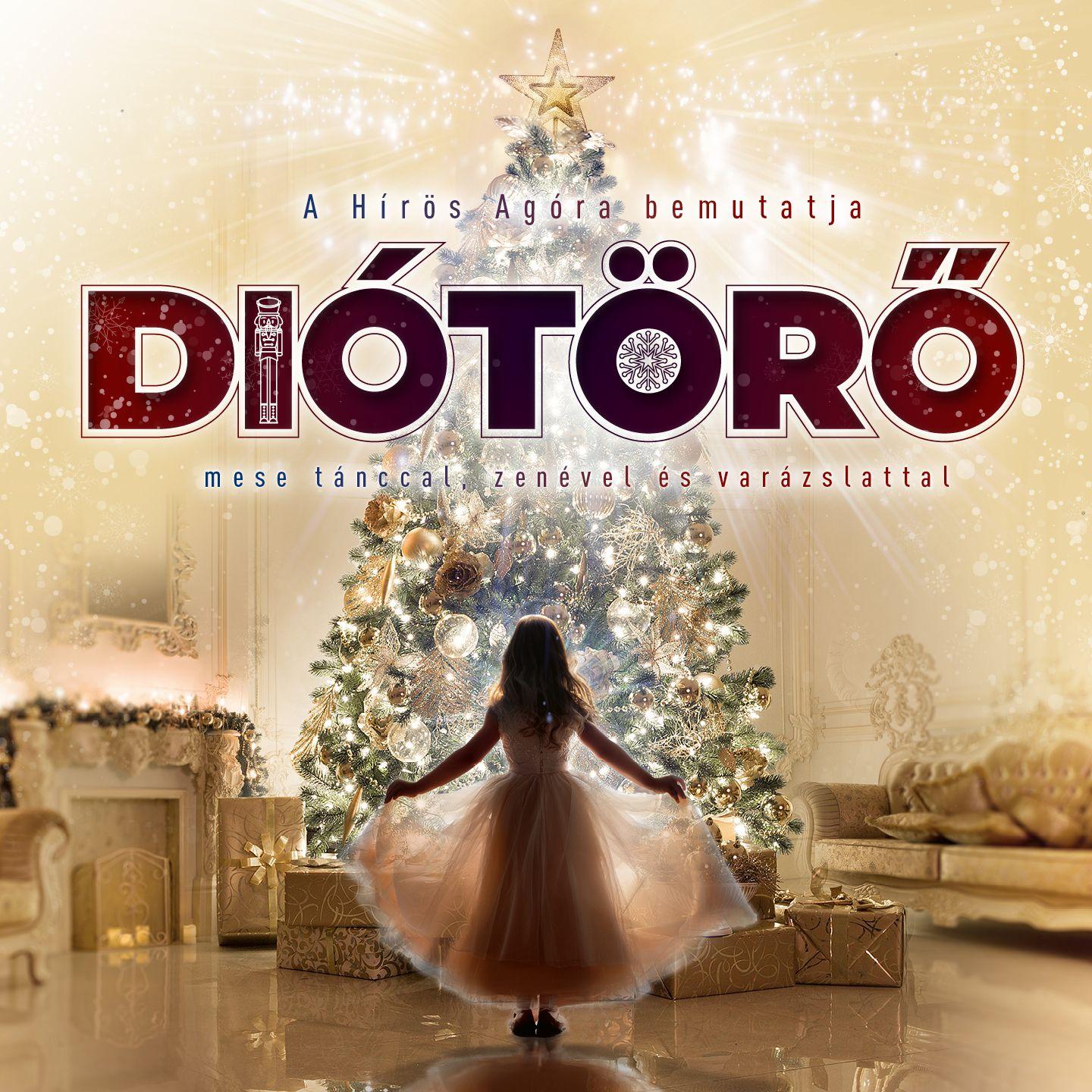 Mese tánccal, zenével és varázslattal Rendező-koreográfus, produkciós menedzser: Barta Dóra A Diótörő az egyik legszebb karácsonyi mese. A történet táncos változatában számos különleges meglepetés várja a nézőket, hiszen a színpadon most minden varázslatos életre kel: a karácsony este csillogó csodavilága, a hólepte téli táj, a megelevenedő és táncra perdülő bábuk, s végül szélesre tárja kapuit még az édességek birodalma is. Ez a látványos, érzelmes és szórakoztató színpadi mese egy kislány és egy diótörő báb csodálatos találkozásáról és közös kalandjáról szól, amely egy békés családi otthon karácsonyestéjétől vezet izgalmakkal teli úton a hópelyhektől ragyogó téli világon át egyenesen a fantázia és az álmok birodalmába.  Zene: Pjotr Iljics Csajkovszkij  Időtartam: 75 perc Az előadás 5 éves kortól ajánlott