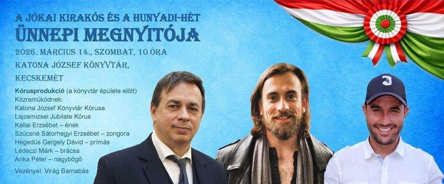 A Jókai kirakós és a Hunyadi-hét ünnepi megnyitója