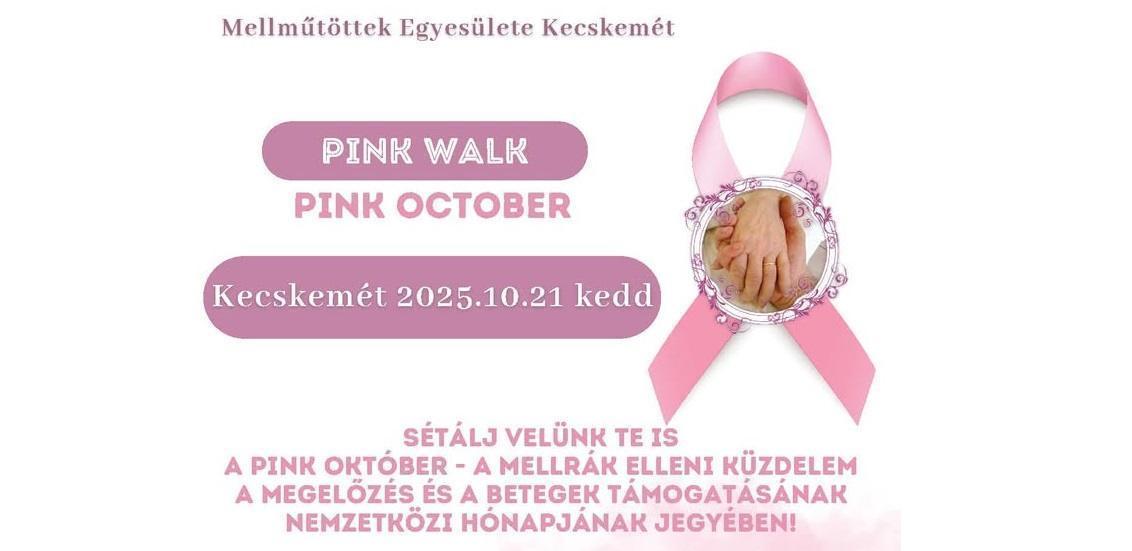 Pink walk, pink october
