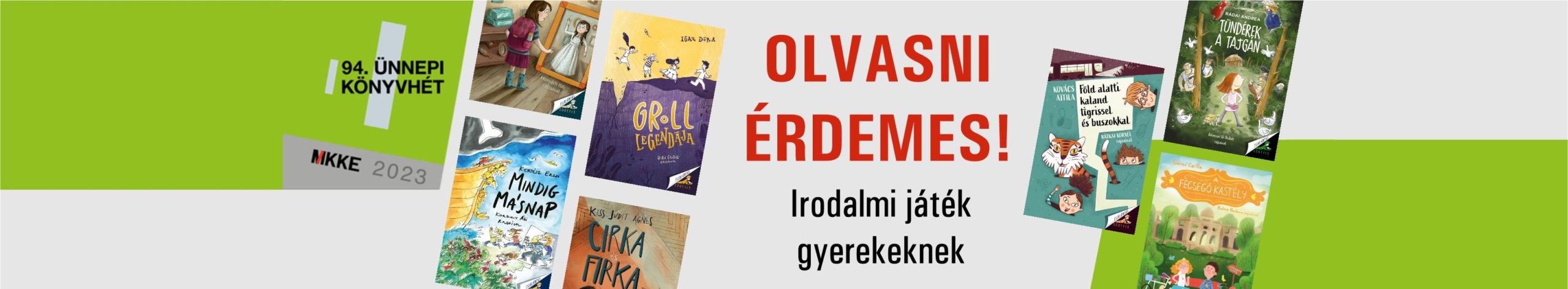 Olvasni érdemes! Irodalmi játék gyerekeknek