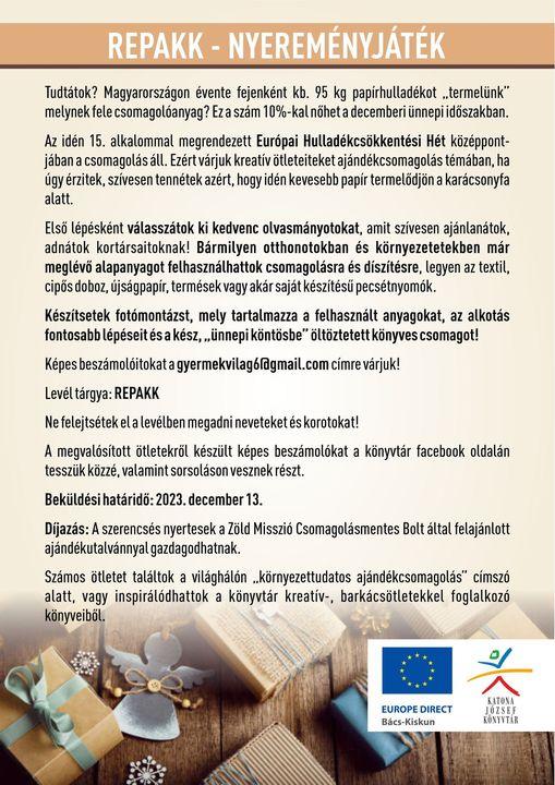 Repakk nyereményjáték