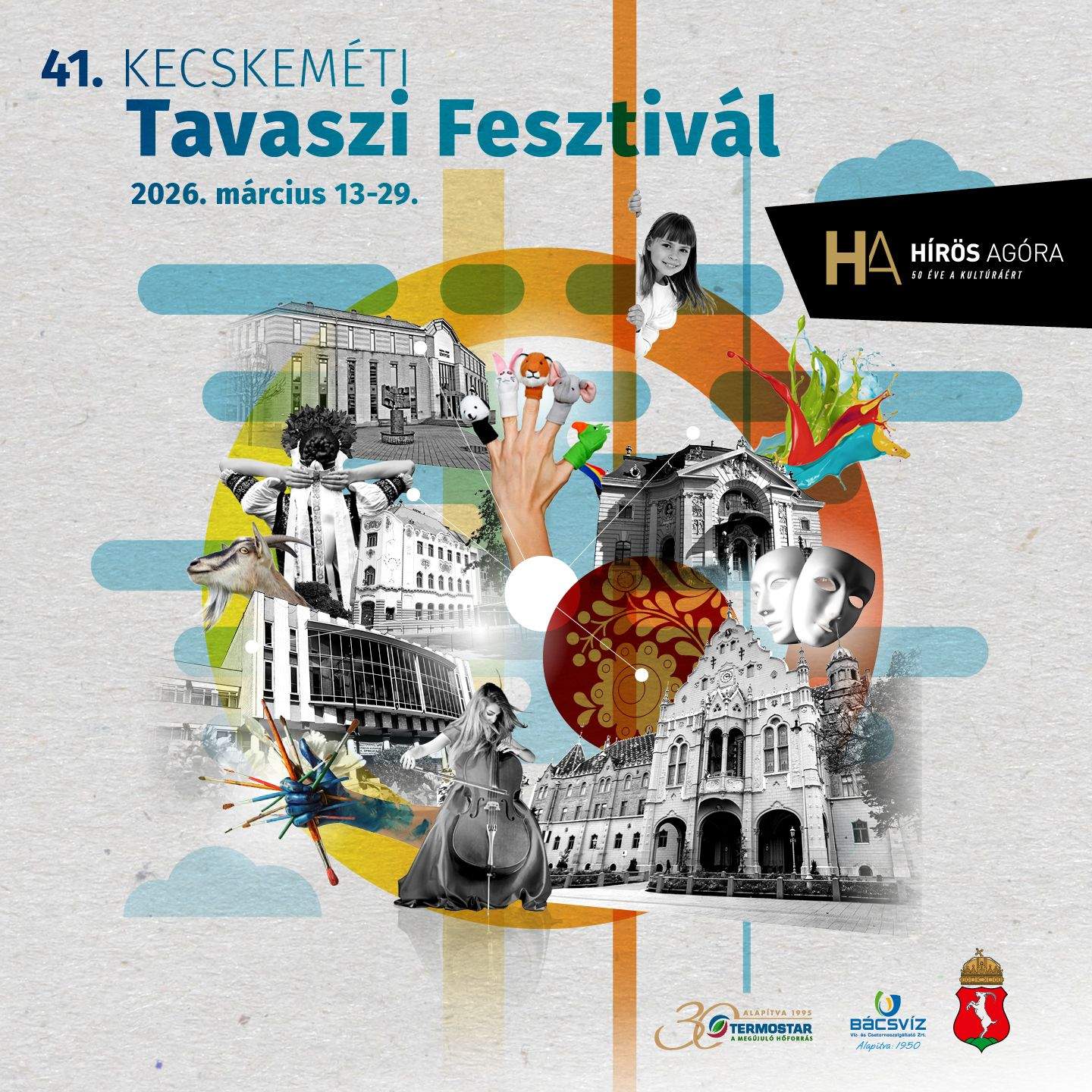 41. Kecskeméti Tavaszi Fesztivál 2026. március 13-29. 17. SZÍN-TÁR SZÍNMŰVÉSZETI EGYETEMEK TALÁLKOZÓJA Kelemen László Kamaraszínház Ördögszakadék - Nemes Nagy Ágnes Színészképzés Jegyár: teljesárú: 1.500 Ft, diák, nyugdíjas: 1.200 Ft