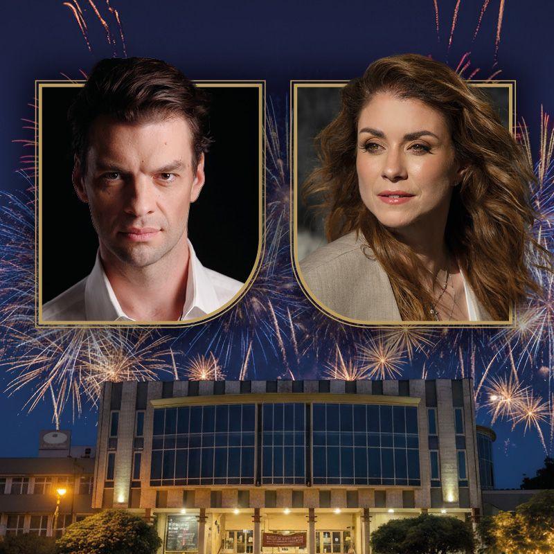 ÚJÉVI KONCERT 2026 A Hírös Agóra és a Kecskeméti Szimfonikus Zenekar hagyományos újévi hangversenye. Műsor: Arturo Marquez - Danzon No 2. Kálmán Imre - Marica grófnő nyitány Kálmán Imre - Marica belépője (Marica grófnő) – szólista: Zavaros Eszter Johannes Brahms - Magyar táncok Nr 5 és 6 Otto Nicolai - Falstaff áriája (A windsori víg nők) – szólista: Bretz Gábor Wolfgang Amadeus Mozart - La ci darem la mano (Don Giovanni) – Duett: Zavaros Eszter, Bretz Gábor Széchenyi Imre - Leopoldinen-Polka Lehár Ferenc - Daniló belépője - szólista: Bretz Gábor SZÜNET Franz von Suppé - Könnyűlovasság nyitány Giacomo Puccini - Musetta áriája (Bohémélet) - szólista: Zavaros Eszter Wolfgang Amadeus Mozart - Non piú adrai - Figaro áriája - szólista: Bretz Gábor Pjotr Iljics Csajkovszkij - Hattyúk tava keringő Giacomo Puccini - Kabát ária (Bohémélet) - szólista: Bretz Gábor Wolfgang Amadeus Mozart - Papageno és Papagena duett (Varázsfuvola) - Duett: Zavaros Eszter, Bretz Gábor Johann Strauss: Kék Duna Keringő Johann Strauss: Radeczky induló Közreműködik:  Zavaros Eszter - operaénekesnő Bretz Gábor - operaénekes Kecskeméti Szimfonikus Zenekar Vezényel: Hollókői Huba Vendégeinket pezsgős koccintásra várjuk a koncert szünetében.